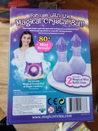 Magic Mixies BLUE Interactive Magical Misting Cauldron + Spell Refill Pack