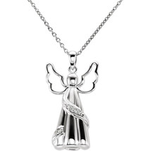 Sterling Silver Angel Ash Holder with Chain - £137.60 GBP