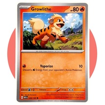 Scarlet &amp; Violet 151 Pokemon Card: Growlithe 058/165  - £1.49 GBP