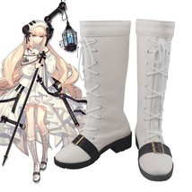 Arknights Nightingale Game Cosplay Boots Shoes for Carnival Anime Party - £37.44 GBP