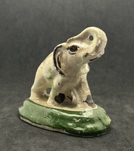 Vintage Porcelain Handmade Elephant Figure 8cm High - £29.58 GBP