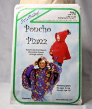 Green Pepper Poncho Pizazz Sewing Pattern F852 Toddler Child Size 6M to ... - $8.66