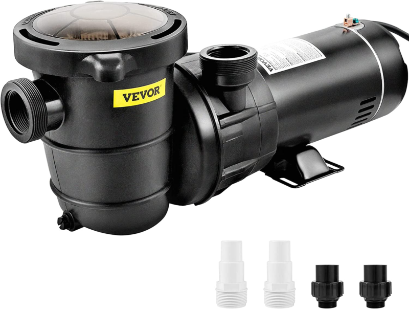  Powerful Pool Pumps with Strainer Filter Basket, 5280 GPH Max. Flow, Ce... - $227.57