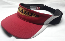 Richardson Sun Visor Unisex Hat Cap Flames Adjustable Strap Closure Red MD-LG - £8.68 GBP