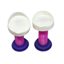 VINTAGE 1985 ZIMA RICH + FAMOUS BARBIE CLONE TV STAR SET PINK + PURPLE C... - $14.25