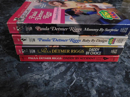 Silhouette Paula Detmer Riggs lot of 4 Maternity Row Series Paperbacks - £3.82 GBP