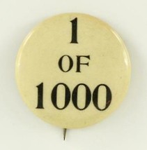 1898 Fraternal Order TOTE Totem Of The Eagle Membership 1 of 1000 Pinbac... - $24.74