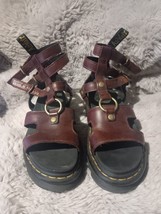 Dr Martens Blaire Gladiator Sandals - 4 Brown Express Shipping - £54.86 GBP