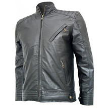 LE Bourne Legacy Jeremy Renner Black Leather Jacket - £119.89 GBP