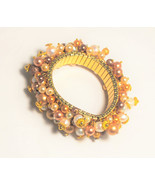 Gold and Pearl Cha Cha Bracelet - £43.02 GBP