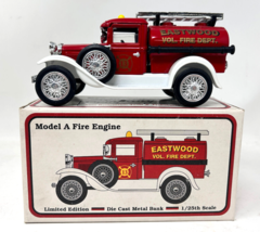Eastwood Company Model A Ford Fire Engine 1:25 Scale Limited Edition Bank  - $12.95