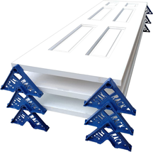 Stak Rack 4 in 1 Painter&#39;s Accessory Tool Trim &amp; Kitchen Cabinet Doors 12 Pack - £89.36 GBP