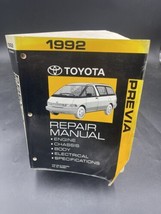 Toyota Previa Repair Manual 1992 for Engine, Chassis, Body, Electrical - $49.50