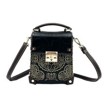 FAykes Embroidered Chinese Small Crossbody Bag Trendy Wallet Purse for Women (or - £42.94 GBP