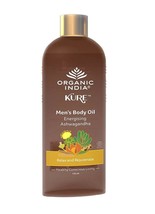 Organic India Men Body Oil Energizing Ashwagandha 120 ml Ayurvedic Natural Care - £33.69 GBP