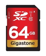 Gigastone GS-SDXC80U1-64GB-R Prime Series SDXC Card (64GB) - $83.14 CAD