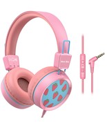 New bee Kids Headphones Wired for School with Microphone KH20 HD Stereo ... - $28.70