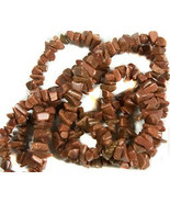 Goldstone Chip Beads 34&quot; - 36&quot; Endless Strand or Necklace Small -  Mediu... - $3.67 CAD