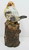 TII Collections Cherish Life's Simple Pleasures Resin Bird on Log Figurine - £8.03 GBP