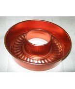 Vintage Mirro Copper Tone Jello Mold Bundt Cake Pan Decorative Holds 11 ... - $12.74