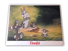 &quot;Bambi&quot; Original 11x14 Authentic Lobby Card Poster Photo 1982 Walt Disney #18 - £26.61 GBP