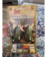 Optronics Firepod Portable Shoe&amp; Boot Dryer Dual 110 Volt Adapter 12V Po... - $26.18