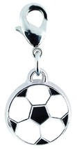 Soccer ball Enamel Dangle - £1.93 GBP