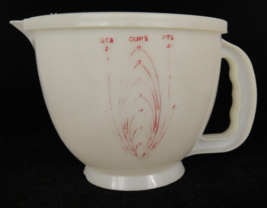Vintage Tupperware 8 Cup Mix &amp; Store with Lid 2 Quarts Measuring Pitcher As Is - £11.83 GBP