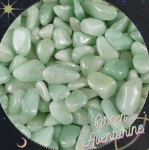 5 X Green Aventurine Large Tumble Stones 25-35mm Crystal Healing Reiki Chakra - £9.03 GBP