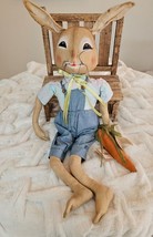 Pascal Bunny Figurine, Joe Spencer Collection 25 Inches - $89.76