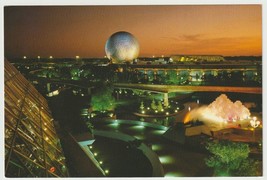 Future World Epcot Center Walt Disney World Vintage Postcard Unposted 1982 - £2.77 GBP