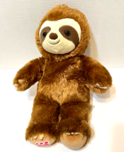 Rare Build A Bear Plush Brown Sloth Stuffed Animal Soft Lovey 15&quot; - £20.29 GBP