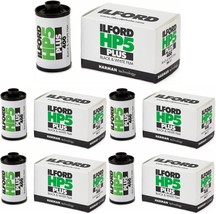 Ilford Hp5 Plus Iso 400 35Mm Black &amp; White 36 Exposure Film Rolls (Pack Of 5) - $67.96