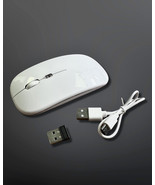 DQST 2.4G Wireless Optical Mouse USB Rechargeable RGB Cordless PC Laptop... - $4.99