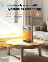 Compact 1500W Portable Electric Space Heater Hot Air Fan for Indoor Room... - $61.81