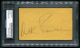 DICK POWELL SIGNED 3X5 AUTOGRAPH ACTOR MURDER MY SWEET 42ND STREET DAMES... - £170.84 GBP