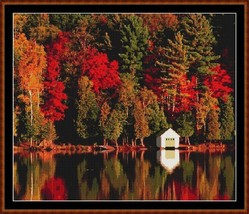 Autumn Colours ~~ counted cross stitch pattern PDF - £12.78 GBP