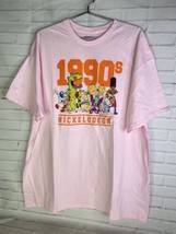 Nickelodeon Rocko&#39;s Modern Rugrats Ren &amp; Stimpy Hey Arnold T-Shirt Men&#39;s XXL 2XL - £19.36 GBP