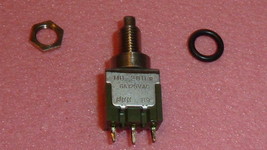 NEW 1PC NKK MB2011W SWITCH Bushing Mount Miniature Push Buttons 6A 125VA... - $48.90 CAD