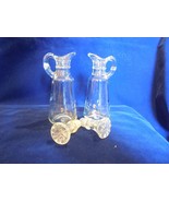 Pair of  Vintage Anchor Hocking 7&quot;  tall Cruets - $169.16 MXN