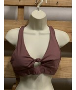Pink Mauve Sports Bra Size L KG Running Soccer Volleyball - £11.73 GBP