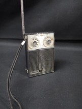 Philco FORD Portable Transistor Radio Solid State AM FM w/ Antenna Teste... - £20.84 GBP
