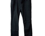Wrangler Girls Size 16 Regular Black Canvas Chino Pants Straight Leg Dar... - $13.05