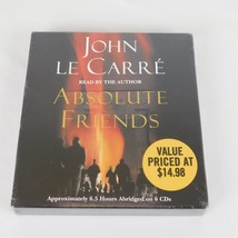 Absolute Friends Audio 6 CDs By John Le Carre 6.5 Hours Abridged New Sealed - £6.20 GBP