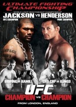 New UFC 75 DVD London MMA Fights &#39;07 Quentin Rampage Jackson Dan Henderson Kongo - £24.52 GBP
