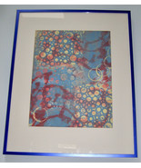 CONTEMPORARY CLAY MONO-PRINT “BUBBLES, 2014” BY TRISTANNE DAVIS (AMERICAN) - $224.87 MXN