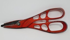 Crescent Wiss 12&quot; Lightweight Aluminum Tinner&#39;s Snip - W12L Red Scissors... - £8.95 GBP