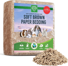 Premium Small Animal Bedding, Natural Soft Paper Bedding for S - $969.88 MXN