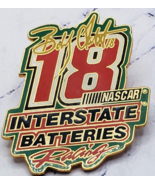 Bobby Labonte #18 Interstate Batteries Logo NASCAR Racing Hat Lapel Pin - £4.72 GBP
