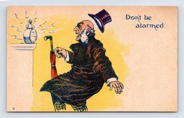 Non Essere Allarme Vecchio Man Sveglia Fumetto Greetings Unp DB Cartolina N9 - £5.62 GBP